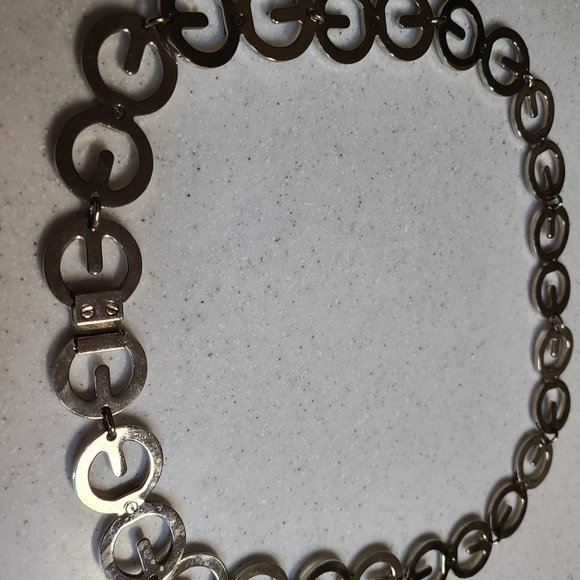 Escada Metal Link Chain Belt Size 33 main image 5